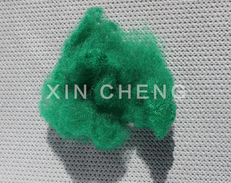 Recycled staple fiber