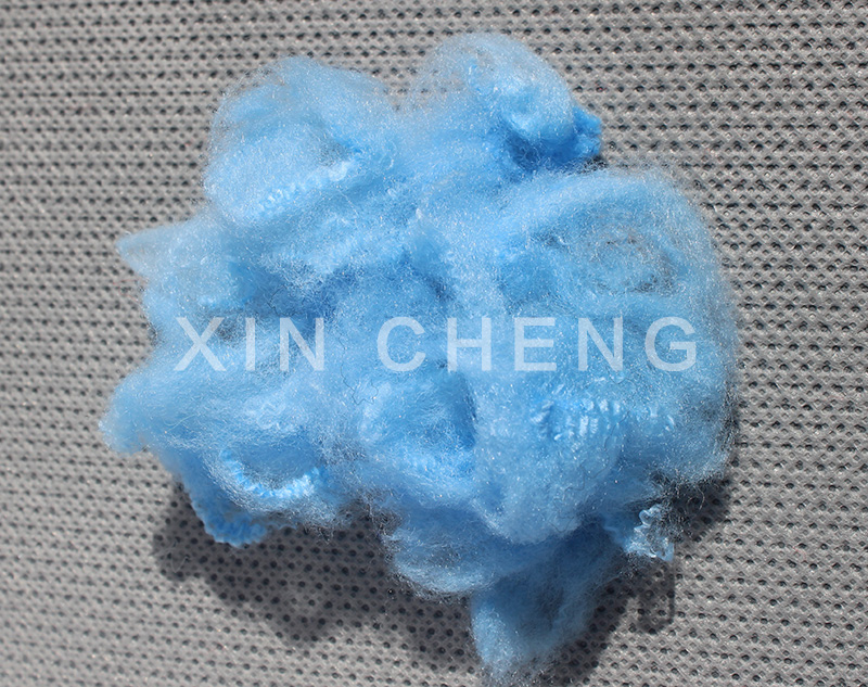 Recycled polyester staple fiber